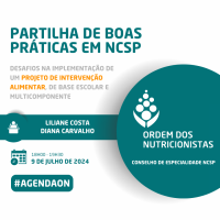 Partilha de Boas Prticas em NCSP: Desafios na implementao de um projeto de interveno alimentar, de base escolar e multicomponente