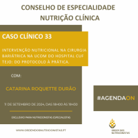 Caso Clnico 33: Interveno nutricional na cirurgia baritrica na UCOM do Hospital CUF Tejo: do protocolo  prtica