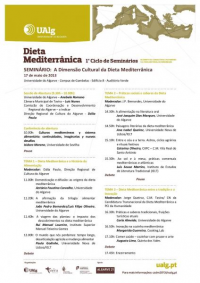 SEMINRIO| A Dimenso Cultural da Dieta Mediterrnica