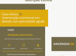 Abertas as incrições para o Caso Clínico 01: Intervenção nutricional em doente com pancreatite aguda