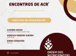 Abertas as inscrições para a sessão 2 dos Encontros de ACR