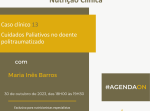Caso clínico 13 : Cuidados Paliativos no doente politraumatizado