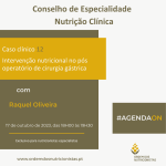 Caso clínico 12 : Intervenção nutricional no pós operatório de cirurgia gástrica