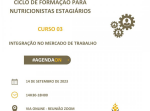 Abertas as inscrições para o Curso 03 - Integração no Mercado de Trabalho