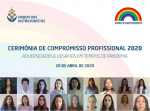 Cerimónia de Compromisso Profissional 2020 - Adversidades e desafios em tempos de pandemia