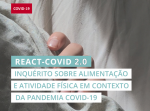 REACT-COVID 2.0 conhecido este sábado, Dia Mundial da Alimentação