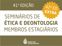 41 e 42 Edies | Seminrios de tica e Deontologia - Lista de colocados [Lisboa] - ATUALIZAO