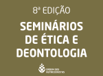 AVISO ESTÁGIOS | ALTERAÇÃO DE LOCAL DO SEMINÁRIO DE ÉTICA E DEONTOLOGIA