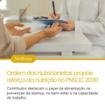 Ordem dos Nutricionistas propõe reforço da nutrição no...